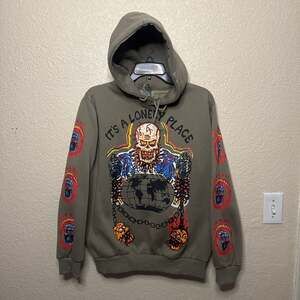 XXX Tentacion Lonely Place Hoodie Yeezy Season 6 Hold The Gate. Size XL
